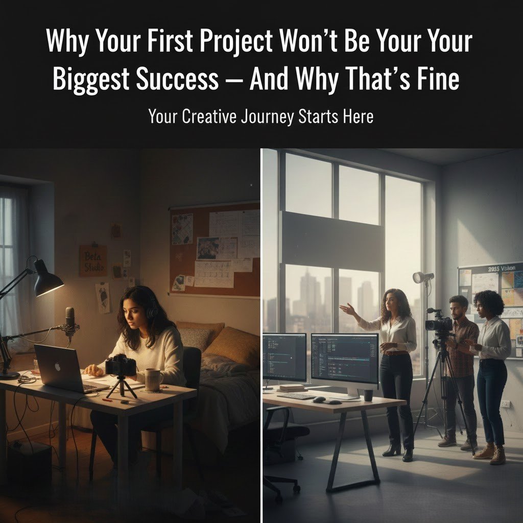 your first project won’t be your biggest success 28 november 2025